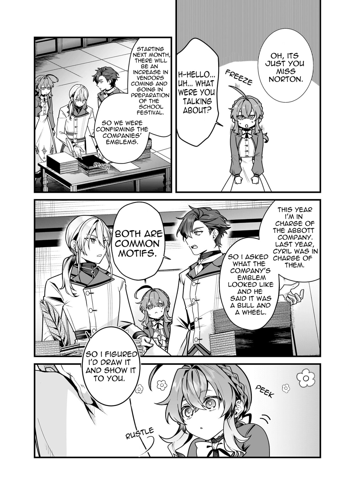 Secrets of the Silent Witch Chapter 14-1 - Page 3 - Secrets of the Silent Witch manga Chapter 14-1